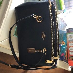 Blue coach bag